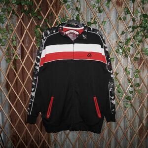 Large-Vintage Y2K G-UNIT 50 cent zip up hiphop track jacket